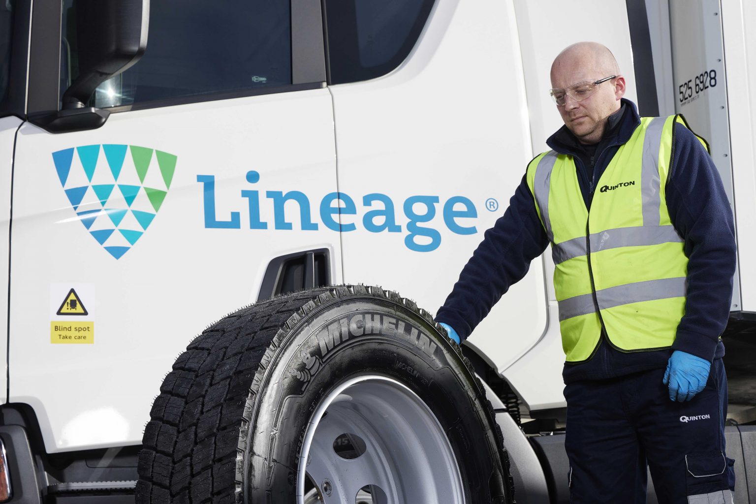 Lineage Logistics fits fleet with Michelin tyres TyreTrade.ie