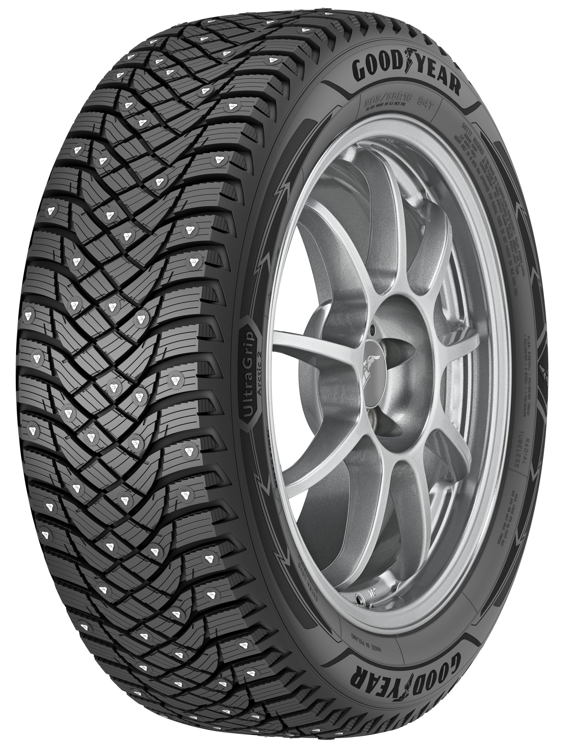 Goodyear launches new studded UltraGrip Arctic 2 tyre TyreTrade.ie