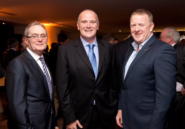Pictured (L-R): Tommy Greely, Suzuki Ireland, Declan Maguire Suzuki Ireland and James Brooks, Kia Ireland and President of the Society of the Irish Motor Industry (SIMI).