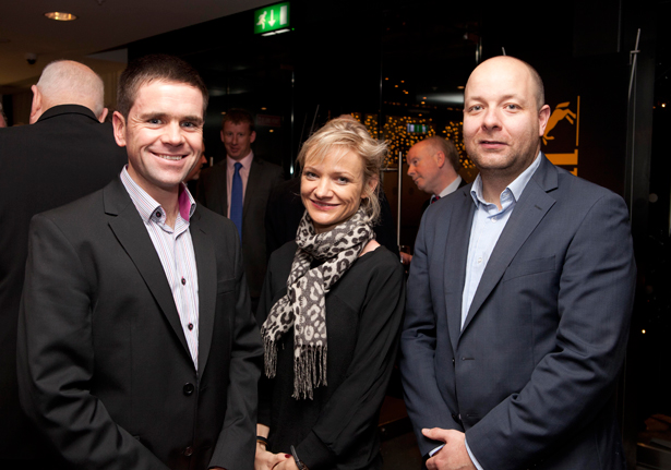 Pictured (L-R): Robert Barnes, Mazda Ireland, Avril Brophy, Mazda Ireland and Mark McGrath, Audi Ireland.