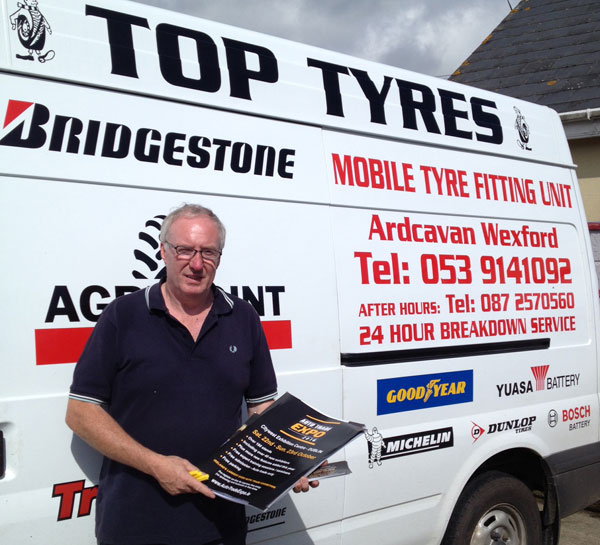 Ger Doran, Top Tyres, Wexford